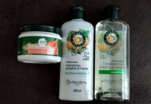 shampoo y acondicionador Herbal Essences
