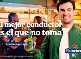 ¿Un conductor bebiendo cerveza? Heineken 0.0 y Checo Pérez realizan experimento social experimento social Heineken 0.0 con Checo Pérez