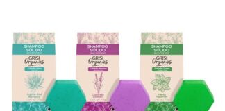 shampoos sólidos Grisi Organics