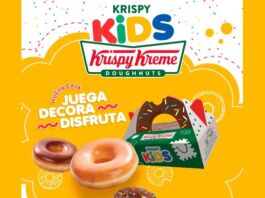 Krispy Kreme lanza kit de decoración para celebrar a niños y niñas kit de decoración Krispy Kreme