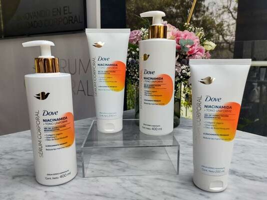 Dove lanza nueva colección de Sérums Corporales Dermo Hidratantes colección de serums corporales Dove