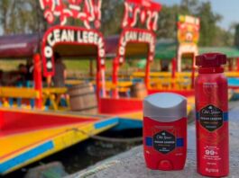 Old Spice Ocean Legend llena Xochimilco del aroma a océano Old Spice Ocean Legend