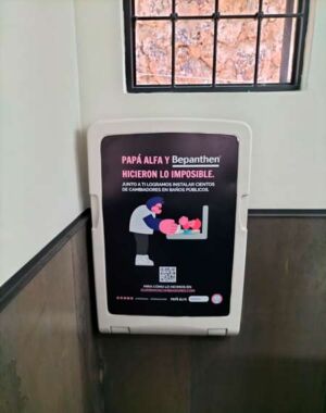 cambiadores de pañales Bepanthen y HONI