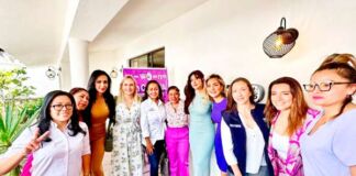 carrera y caminata familiar Con Claudia llegamos Todas