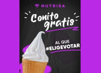 #EligeVotar y recibe gratis un conito de helado Nutrisa conito de helado gratis en Nutrisa