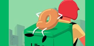 pedir Krispy Kreme a través de Uber Eats