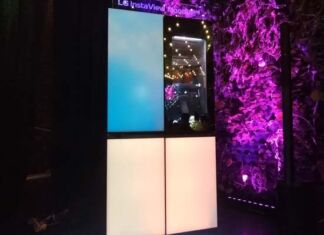 refrigerador LG Instaview Moodup