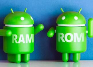 memoria RAM y ROM smartphone