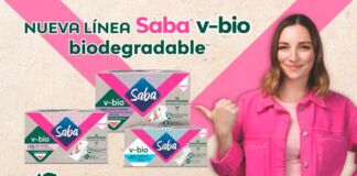 toallas femeninas Saba v-bio