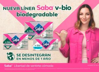 toallas femeninas Saba v-bio