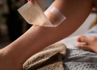 depilación con cera fría