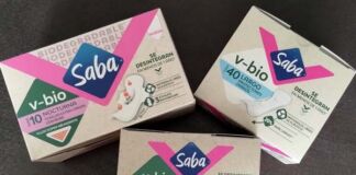 toallas biodegradables Saba v-bio