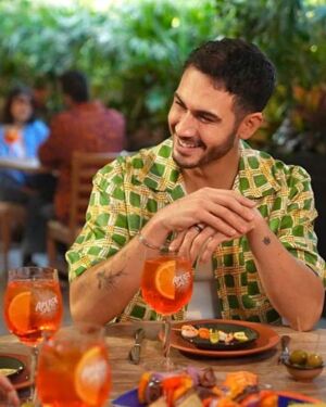 Alejandro Spritzer con Aperol Spritz