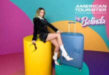 Belinda protagoniza la nueva campaña de American Tourister colección Belinda by American Tourister