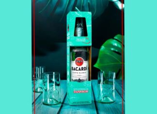 cuvasos de Bacardí