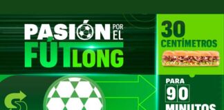 campaña Pasión por el Futlong Subway