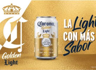 Corona Golden Light ofrece el sabor auténtico de la cerveza en un perfil ligero cerveza Corona Golden Light