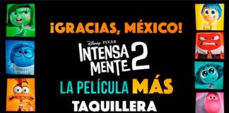 Intensa-mente 2 película más taquillera