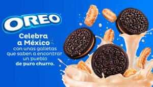 galletas Oreo sabor churro