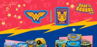 productos Back to School Tigres Femenil y Wonder Woman
