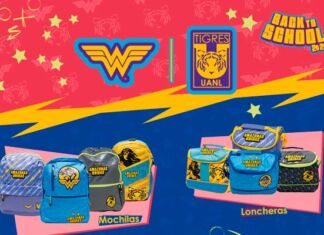 Tigres Femenil y Wonder Woman lanzan productos para este regreso a clases productos Back to School Tigres Femenil y Wonder Woman