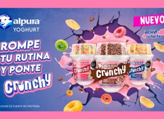 Llega al mercado el nuevo yoghurt Alpura Crunchy yoghurt Alpura Crunchy