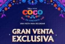 venta de boletos Coco en concierto