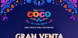 venta de boletos Coco en concierto