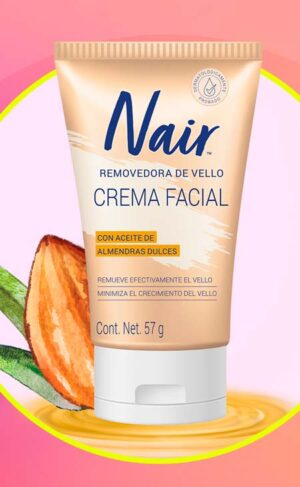 crema depilatoria facial Nair