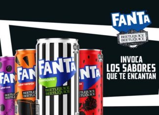 Fanta y Warner Bros. Pictures anuncian alianza para Beetlejuice, Beetlejuice productos Fanta Beetlejuice