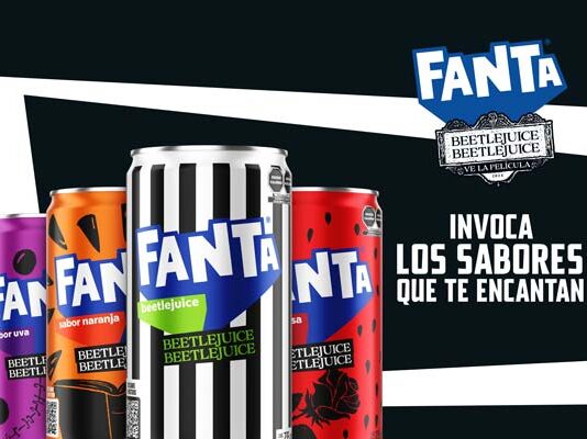 Fanta y Warner Bros. Pictures anuncian alianza para Beetlejuice, Beetlejuice productos Fanta Beetlejuice