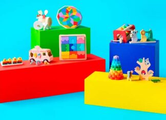 juguetes de madera Fisher Price