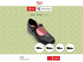 realidad aumentada y 3D en e-commerce Flexi