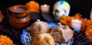 consumo alimentos y bebidas en Día de Muertos