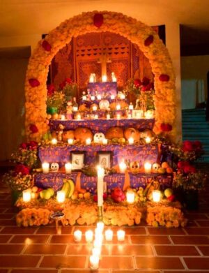 cómo hacer un altar de muertos