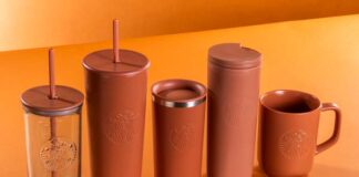 termos y tazas Starbucks con materiales reciclados