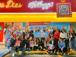 Cereales Kellogg's con causa en tiendas Oxxo