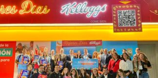Cereales Kellogg's con causa en tiendas Oxxo