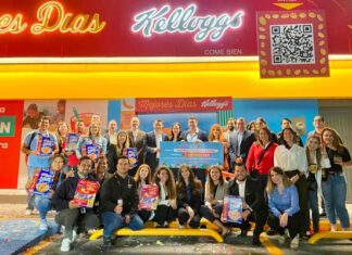 Cereales Kellogg’s y la Red BAMX intervienen primera tienda OXXO con causa Cereales Kellogg's con causa en tiendas Oxxo