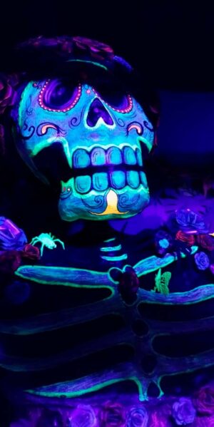 “Un Viaje al Mictlán”, la fascinante experiencia inmersiva para Día de Muertos 2 cartonería Un Viaje al Mictlán