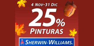 descuentos de fin de año en Sherwin Williams