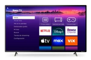 televisor con plataforma Roku