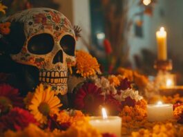 turistas extranjeros visitan México por Día de Muertos