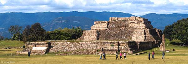 Monte Albán en Oaxaca