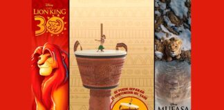 bongo coleccionable Mufasa El Rey León