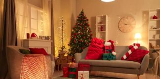 cómo decorar en Navidad