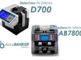 Detectora de billetes Accubanker