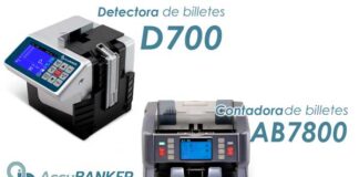 Detectora de billetes Accubanker
