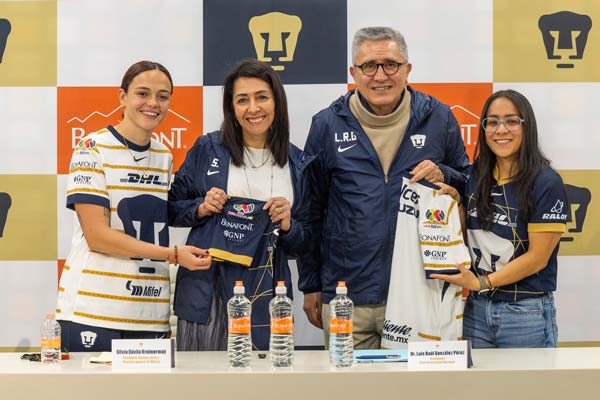 bonafont-pumas-femenil Bonafont patrocinador Pumas Femenil