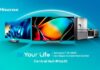 Hisense recibe 50 premios por innovación tecnológica en CES 2025 premios Hisense en CES 2025